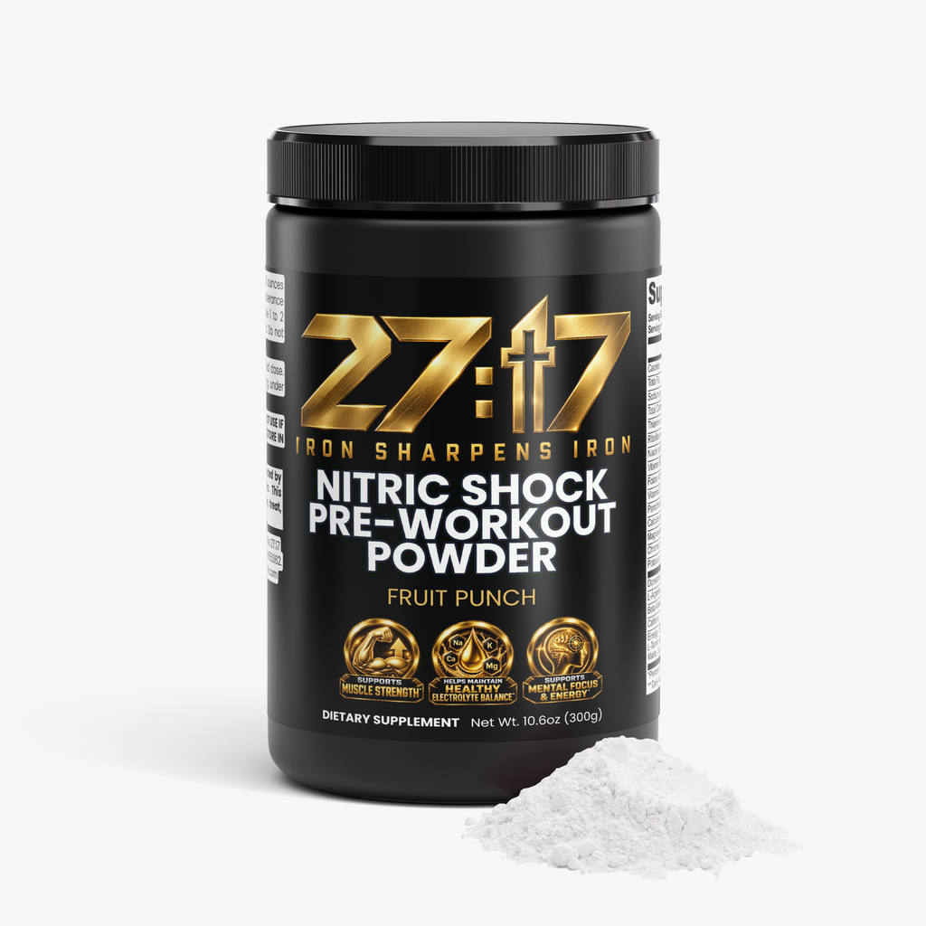 Nitric Shock Pre-Workout Powder (Fruit Punch)